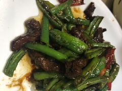 杭椒牛柳-阿巧一号私房菜(止园路店)