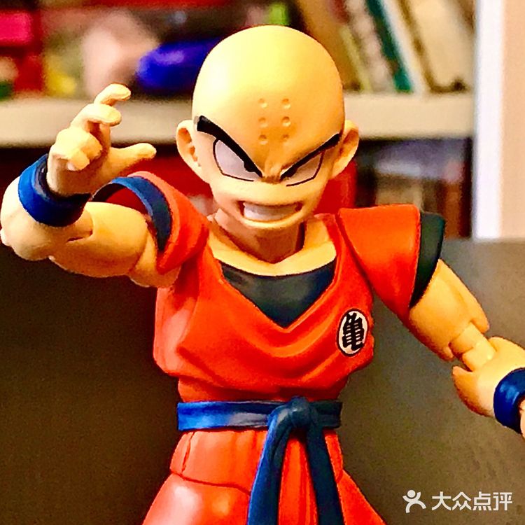 万代 shf 1:12 6寸龙珠 克林
