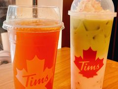抹茶桃山生椰乳-Tims天好咖啡·贝果(雁展路万象天地店)