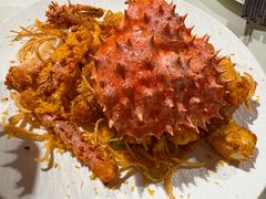 避风塘俄罗斯帝王蟹-品湘宴·湖南宁乡菜