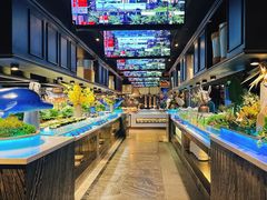 自助取餐区-V-ONE西雅图海鲜自助餐厅(仓山万达广场店)