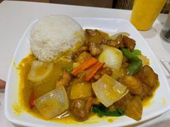 咖喱鸡伴饭-金利茶餐厅(中船汇店)