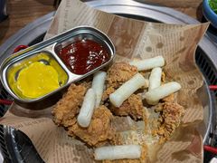 -明洞阿姨·韩式酱蟹烤肉·创意料理(三元桥店)