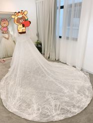 点击看大图 拖尾-LeCameliaBridal 山茶花新娘 婚纱礼服高级定制