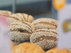 焙茶奶酥波波包-喜茶(北京五棵松华熙店)