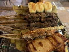 热气羊肉串-云晓光头烧烤吧(川沙绿地店)