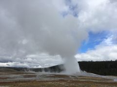 -老忠实间歇泉
