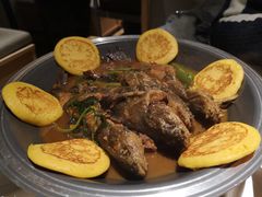 铁锅昂刺鱼贴玉米饼-关东小磨东北菜(漕河泾印象城店)