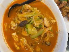 海鲜辣汤面-桃园中华料理炸酱面(燕儿岛路店)