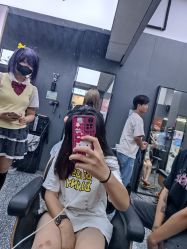 -藤野造型专业烫染接发