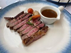 主菜澳洲谷饲180天牛眼-天玑高空江景餐厅&酒吧Sky Secret Restaurant&Bar