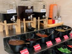 自助调料区-合记汕头牛肉店(嘉禾路店)