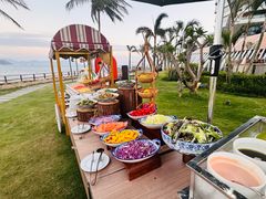 -JW万豪厨房餐厅·滨海草坪烧烤·海鲜·海景(三亚绿发山海天JW万豪酒店)