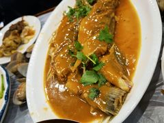 酱焖江鱼-兴隆海鲜菜馆