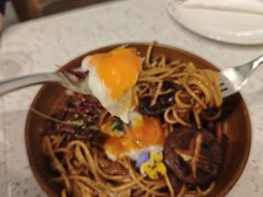 寿喜烧牛肩肉烩意面配温泉蛋-BE BRIGHT KITCHEN(正佳广场店)