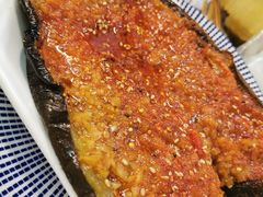 烤茄子-1910老鲁味海鲜·戳子肉·青岛菜(金沙滩店)
