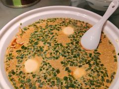 香葱蒸蛋-老村长•湖北菜(欢乐大道店)