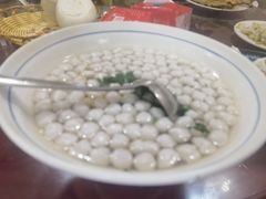 微山湖飘汤鱼丸-微山岛春天里酒家
