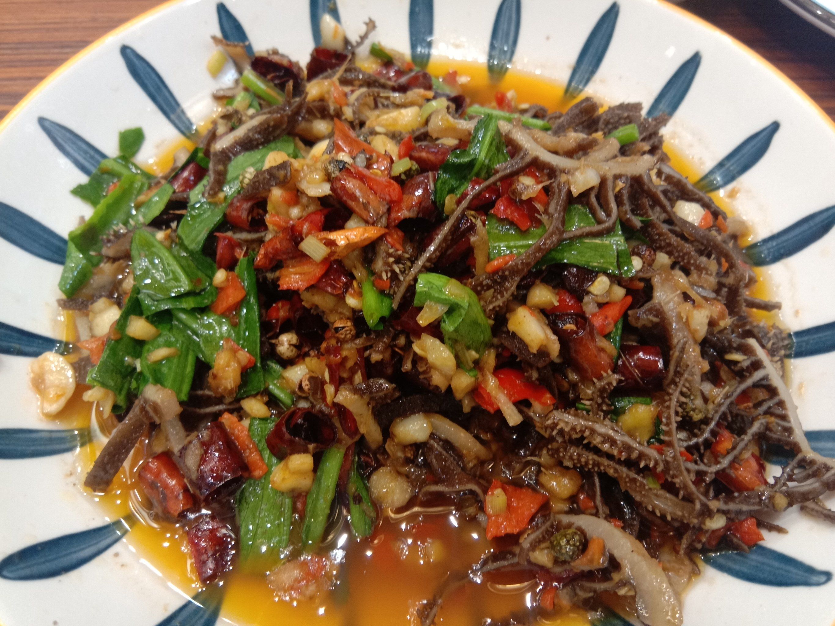 油呛毛肚下饭绝了啊