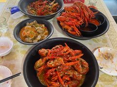 蒜蓉虾-聚味瞿记·龙虾堂(渔人码头一店)