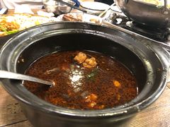 牛肉砂锅汤-毛胡子牛羊餐馆(武宁路店)