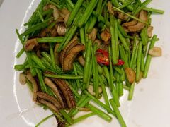 闽东星鳗爆芦蒿-阿忠食坊大排档·20年老店(万象城店)