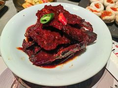 -草家酱蟹炭火烤肉店(珲春南路一店)