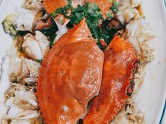 葱油梭子蟹-渔中舟海鲜大排档(普陀沈家门店)