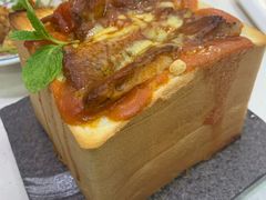茄汁猪扒金砖焗饭-锦园春香港茶餐厅(西海湾旗舰店)