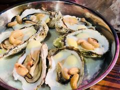 鸡子十生蚝十鹌鹑蛋-飞尝蚝·顺德菜·鱼生(顺德总店)