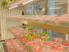 自助取餐区-晓沸牛肉海鲜小火锅(白湖亭万达广场店)