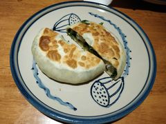 鲜虾菠菜馅饼-小放牛炒菜馆(军校店)