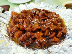铁板豉汁滑鸡-清真·三德隆饭庄(桥梓口店)