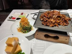 巧拌豆苗-四季民福烤鸭店(王府井灯市口店)