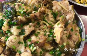 Bass Steamed with Sour Plum