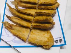 香煎舌头鱼-小渔莊•地道胶东菜(旅游路万象省博物馆店)