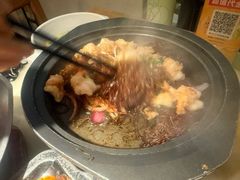 虾仁粉丝煲-绿茶餐厅(西单老佛爷店)