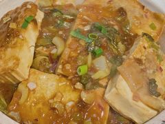 老坛酸菜酿客家豆腐-广州海鲜酒楼(长丰园店)