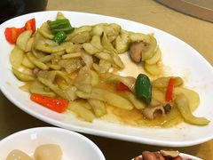 白瓜酸炒大肠-横岗朋仔餐厅