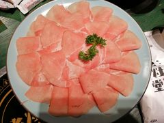 香猪梅花肉-老灶堂文创火锅(文艺路店)