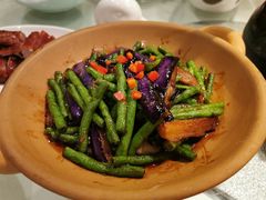酱烧茄子豆角-桂林肥仔·中华餐饮名店(园湖店)
