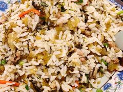糟菜肉丝炒饭-福州人铭小吃