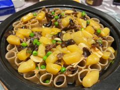 灰蘑莜面窝窝-锦绣金山人家(友谊店)