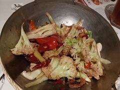 干锅腊味花菜-避风塘·金牌店·夜宵(金玉兰店)