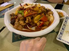 新疆大盘鸡-新疆红柳花餐厅(新洲店)