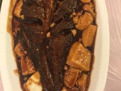 红烧豆腐烩小黄鱼&nbsp;-玲珑餐厅(陕西南路店)