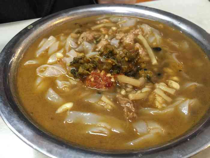 复记老友粉(古城路店)-"都是酱油味,汤也是,放了好多酱油哦.本人.