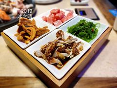 小菜四样-船梆煮•蒸汽海鲜·炉火烤肉(五四广场店)