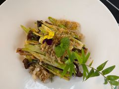 榄菜春竹笋配鹿茸菌-濮园 · 四合院餐厅