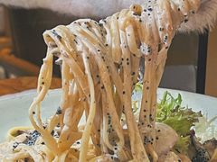 和风青芥末黑蟹籽杂菇扁意粉-森Some Fusion(荔湾店)